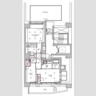シーフォルム板橋3【13階】の間取り