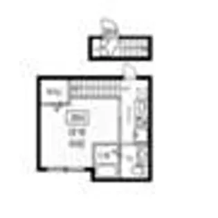 東京都杉並区浜田山1【アパート】の間取り