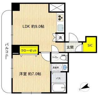 KYビル【6階】の間取り