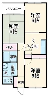 イング【3階】の間取り