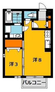 グリンピア【1階】の間取り