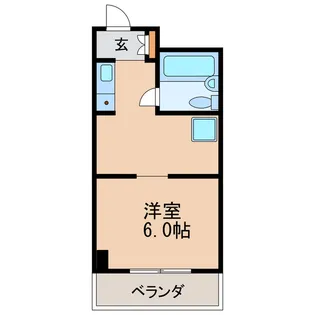 第2足立ビル【2階】の間取り