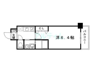 レグゼスタ京都駅西【2階】の間取り