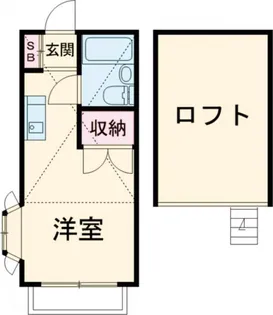 レジデンス六番館【2階】の間取り