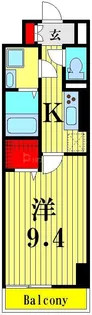 Roots新都心【2階】の間取り