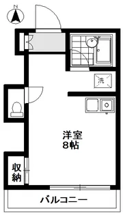 丸山ハイツ【2階】の間取り