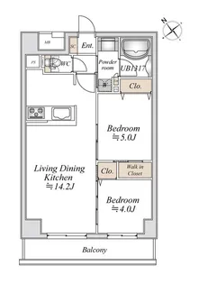 東京都江戸川区西葛西3【マンション】の間取り