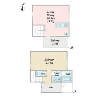 神奈川県川崎市麻生区上麻生4【一戸建】の間取り