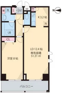 プレシャス音羽【5階】の間取り