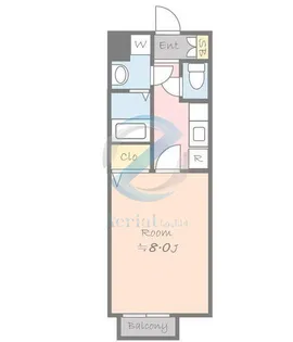 東京都江戸川区西瑞江3【アパート】の間取り