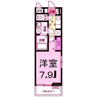 プレアデス【3階】の間取り