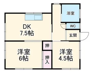 神奈川県横浜市保土ヶ谷区上菅田町【一戸建】の間取り