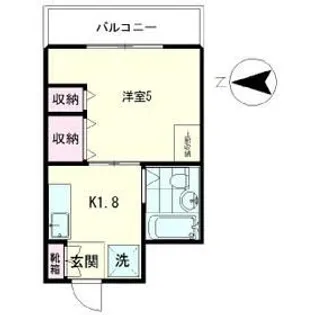 ピア新高円寺【3階】の間取り