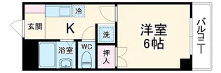 サンマリノ本牧【1階】の間取り
