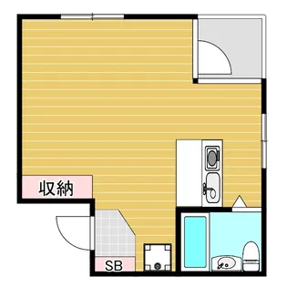 メゾンクイックII【2階】の間取り