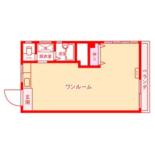 明光マンション【3階】の間取り