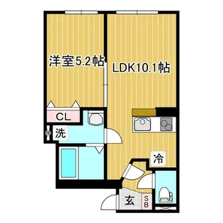 MonreveII【3階】の間取り