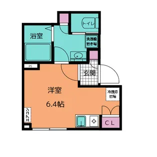 Ciel fleur【1階】の間取り