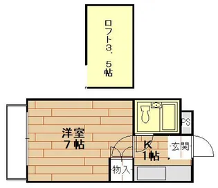 壱番館 洋光台【2階】の間取り