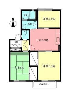 コートヒルズ【2階】の間取り