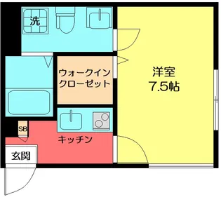 グランガーラ千葉【2階】の間取り