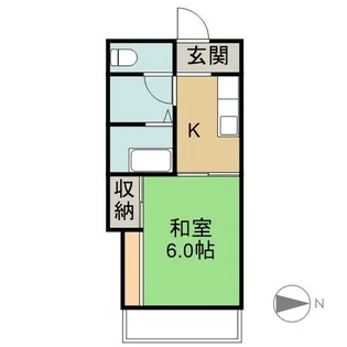 マンション太平洋【3階】の間取り