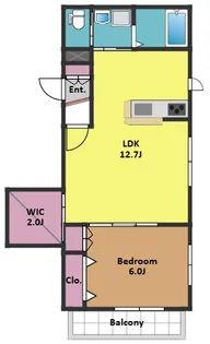 クレストSK【2階】の間取り