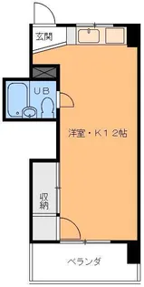 豊洋ハイツ【6階】の間取り
