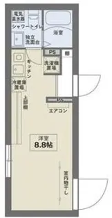 COCOFLAT田端II【4階】の間取り
