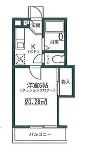シュロス・プリーマ【1階】の間取り