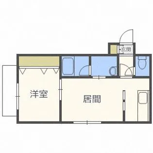 ALTAIR27 アルタイル27【1階】の間取り