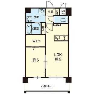 仮)旭志川辺マンション【3階】の間取り