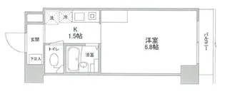 シャルム・ペンシオン西蒲田【3階】の間取り