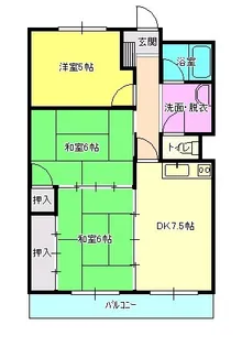 Flat新潟駅南South【1階】の間取り