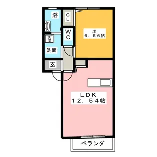 グレースK【2階】の間取り