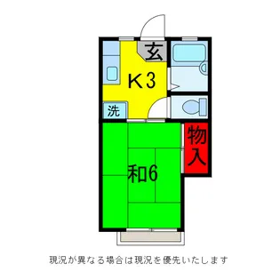 辰巳リバーストーン【2階】の間取り