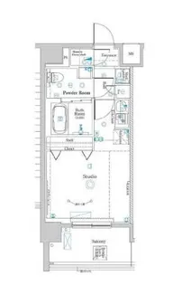 ラフィスタ中野本町【10階】の間取り