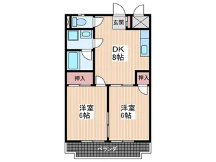 高東ビル【2階】の間取り