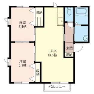 ANNEX・K【2階】の間取り