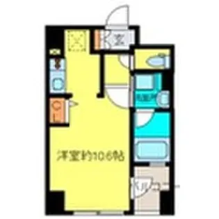 プラウドフラット河原町【5階】の間取り