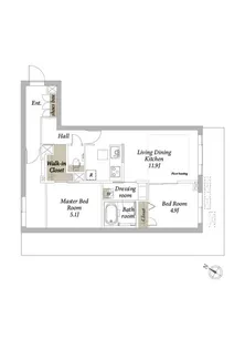 リコラータ【1階】の間取り