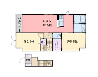 マリーナ【2階】の間取り