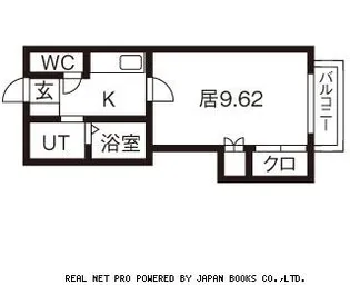 エクセルシオール B棟【2階】の間取り