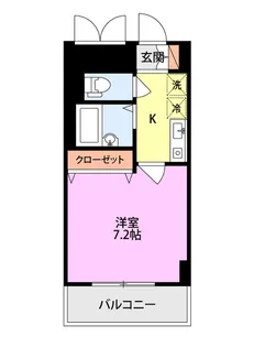 Lily-be FIORE【2階】の間取り