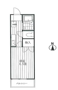 パラッツォ ヴェルデ【2階】の間取り