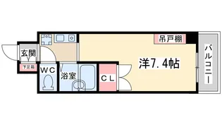 SK天六【2階】の間取り