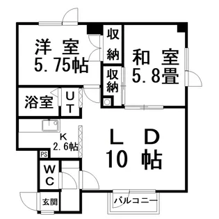 ファミールハウス【2階】の間取り