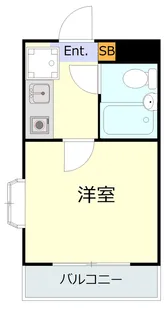 ラ・レジダンス・ド・パンデュール【4階】の間取り