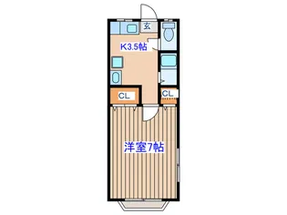 Hiコ-ポ2【2階】の間取り