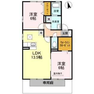 マエデタウンA【2階】の間取り